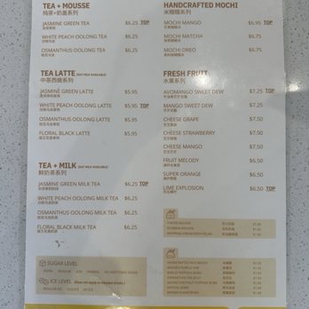 3Catea - Menu - Bubble Tea Near Me - Milpitas, California