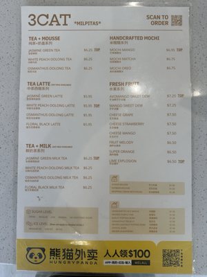 Menu photo 3 3Catea Milpitas, CA