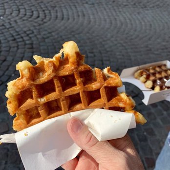 Chez Albert - Plain waffle - Waffles Near Me - Bruges, VWV Chez Albert - Plain waffle - Waffles Near Me - Bruges, VWV