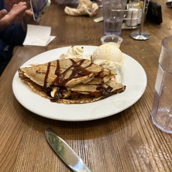 Crepevine Restaurants - Strawberry banana crepe - Creperies Near Me - Burlingame, California