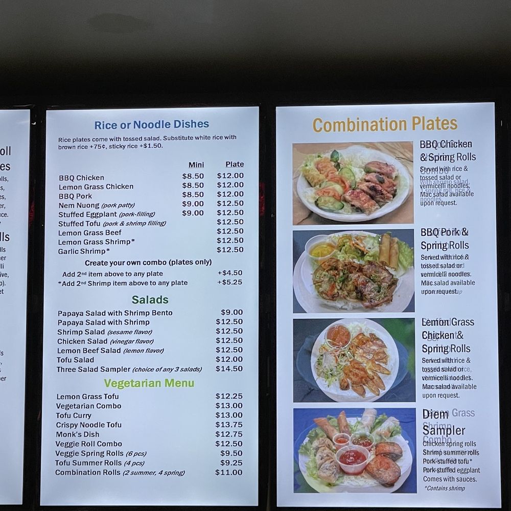 Diem 99 Cafe - Menu - Vietnamese Near Me - Aiea, Hawaii Diem 99 Cafe - Menu - Vietnamese Near Me - Aiea, Hawaii