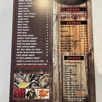 Crab Pub - Menu as of May 2021 - Cajun/Creole Near Me - San Diego, California Crab Pub - Menu as of May 2021 - Cajun/Creole Near Me - San Diego, California