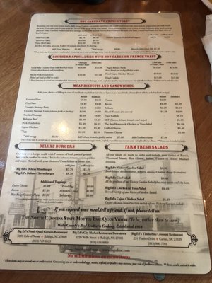 Menu photo 4 Big Ed's Garner Garner, NC Menu photo 4 Big Ed's Garner Garner, NC