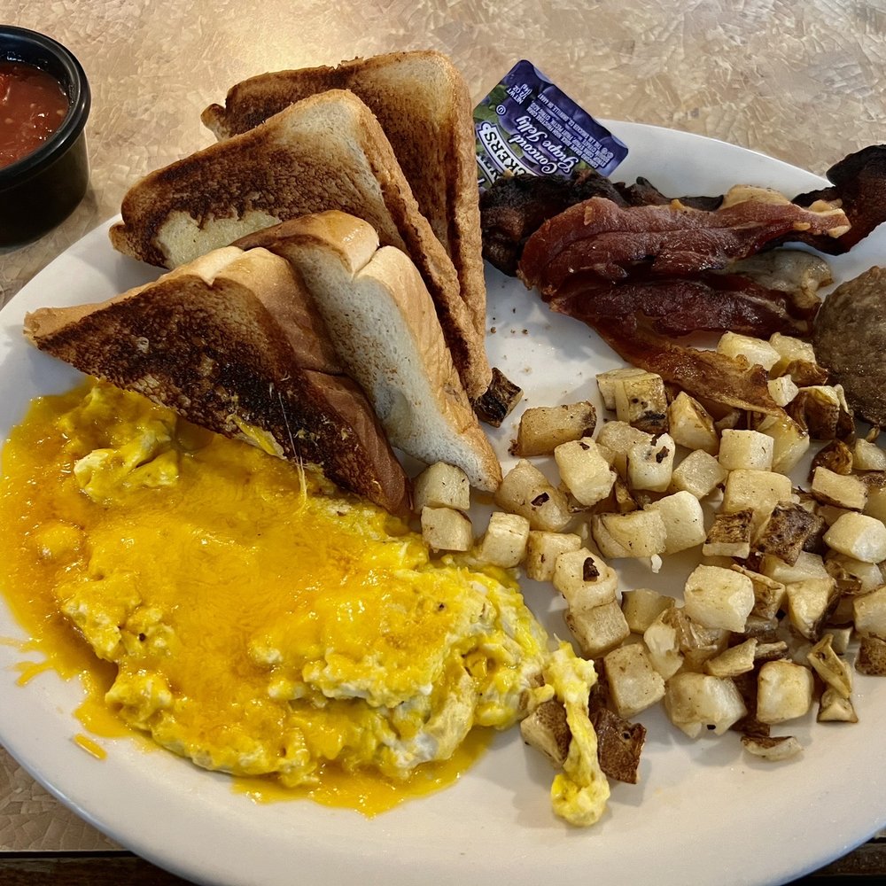 a plate of food