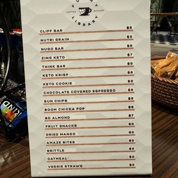 Funny Library Coffee Shop - Menu - Coffee & Tea Near Me - Las Vegas, Nevada Funny Library Coffee Shop - Menu - Coffee & Tea Near Me - Las Vegas, Nevada