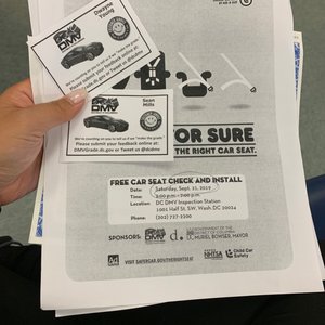 Photo of DC Vehicle Inspection Station - Washington, DC, United States. Shout out to Misters Sean and Dwayne for great service!!