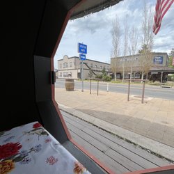 June’s Asian Kitchen - Great people-watching spot. :)