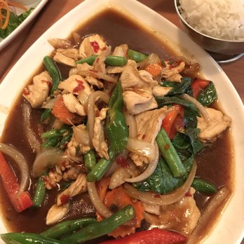 Sakoonthai - Chicken kapaow - Thai Near Me - Clifton, Virginia Sakoonthai - Chicken kapaow - Thai Near Me - Clifton, Virginia