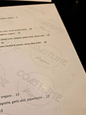 Menu photo 8 Coastline Pizzeria Houston, TX