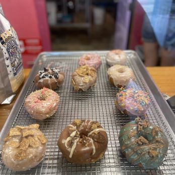 Jellyfish Donuts - a tray of jellyfish donuts - Donuts Near Me - Ketchikan, Alaska Jellyfish Donuts - a tray of jellyfish donuts - Donuts Near Me - Ketchikan, Alaska