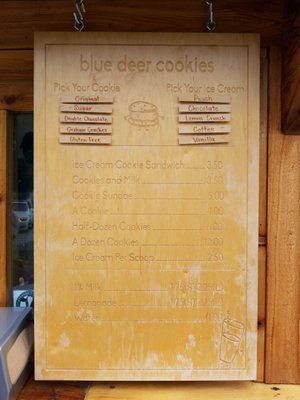 Menu photo 2 Blue Deer Cookies Blowing Rock, NC Menu photo 2 Blue Deer Cookies Blowing Rock, NC