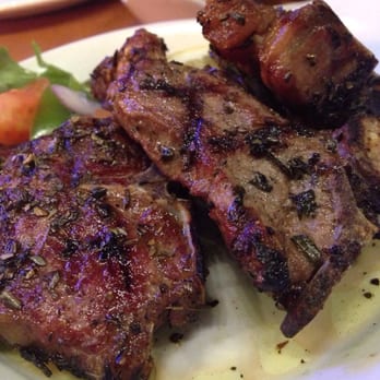 Dimitri's - Lamb Chops - 3 Char-grilled Mediterranean Style Lamb Chops - Greek Near Me - Manchester, XGM