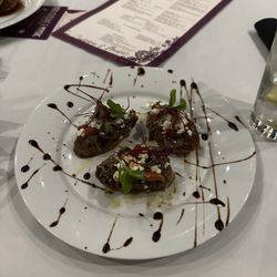 Rib bruschetta