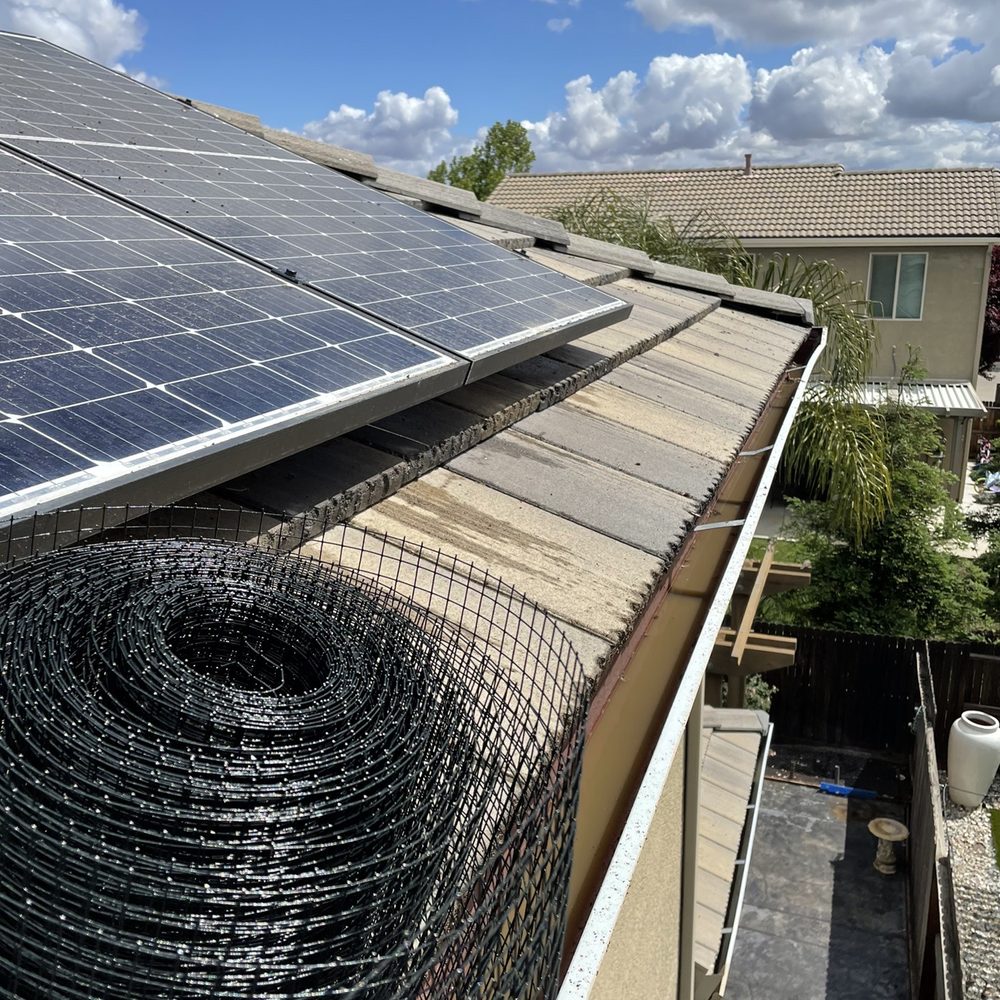 A1 Solar Cleaning - Steel mesh in process - Solar Panel Cleaning Near Me A1 Solar Cleaning - Steel mesh in process - Solar Panel Cleaning Near Me