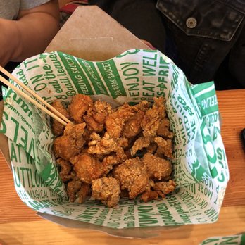 Tastea - $6.25 and this is all I received. I don't think that's a fair enough amount of chicken. Disappointed. - Bubble Tea Near Me - Costa Mesa, California