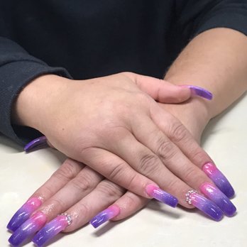 Nuna Nails - Dipping powder ombre ! Sexy nails babe ! - Nail Salons Near Me - Greenwood, South Carolina