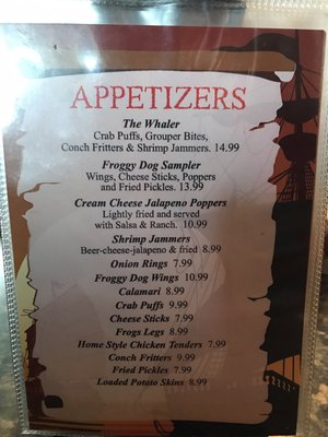 Menu photo 4 The Froggy Dog Avon, NC Menu photo 4 The Froggy Dog Avon, NC