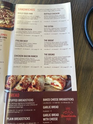 Menu photo 2 54 Pizza Owensboro, KY