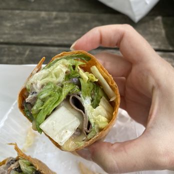 Lilit Cafe - Garlic Roast Beef Wrap - Coffee & Tea Near Me - Bethesda, Maryland Lilit Cafe - Garlic Roast Beef Wrap - Coffee & Tea Near Me - Bethesda, Maryland