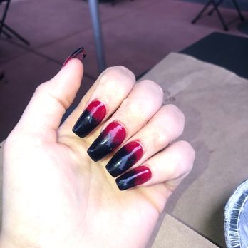 Elite Nail Bar - Nails look black in photos but look blue in person - Nail Salons Near Me - Arvada, Colorado Elite Nail Bar - Nails look black in photos but look blue in person - Nail Salons Near Me - Arvada, Colorado