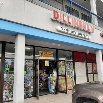 Dillingham T-Shirt Outlet - The entrance area of Dillingham T-Shirt Outlet. - Discount Store Near Me - Honolulu, Hawaii Dillingham T-Shirt Outlet - The entrance area of Dillingham T-Shirt Outlet. - Discount Store Near Me - Honolulu, Hawaii