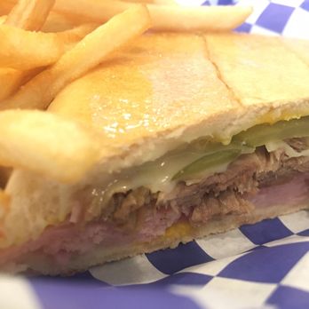 Juana La Cubana Cafe - Small Cuban sandwich - Cuban Near Me - Dania Beach, Florida