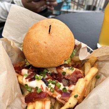 Ivywild Kitchen - Black and Bleu burger - American Near Me - Colorado Springs, Colorado