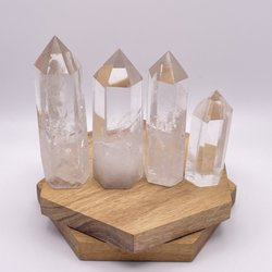 Earth Haven Metaphysics - Clear Quartz Towers