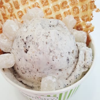 Creamistry - black sesame + mochi waffle bowl - Desserts Near Me - Houston, Texas Creamistry - black sesame + mochi waffle bowl - Desserts Near Me - Houston, Texas