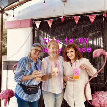 Frozen Flamingo - We enjoyed Frozen Mango Margarita, White Pumpkin Cocktail, and Pumpkin White Chocolate Espresso Martini - all delicious to the last drop! - Desserts Near Me - Georgetown, Texas