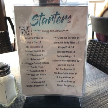 Restaurant 604 - Starter menu - Breakfast & Brunch Near Me - Honolulu, Hawaii