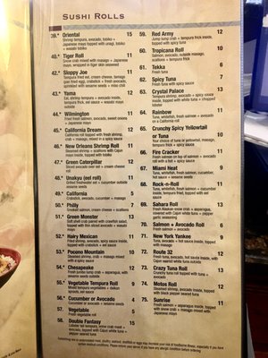 Menu photo 4 Oriental Bar & Grill Uncasville, CT Menu photo 4 Oriental Bar & Grill Uncasville, CT