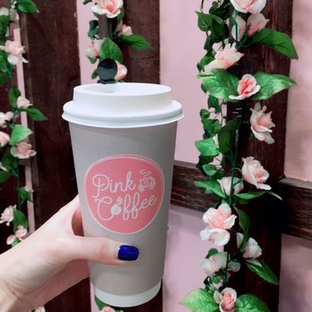 Pink Coffee - Pumpkin Pie Latte - Desserts Near Me - Garland, Texas