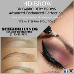 Scizzorhands Salon & Spa - Mircoblading Semi-Permanent Make-Up HDi BROW  Tattooing. Call Now to book your free consultation 519-432-9255