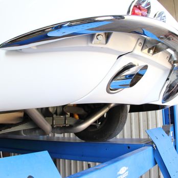 M & M Exhaust Systems - Custom dual exhaust on a 1965 corvette. We do many restored and older cars/trucks - Auto Repair Near Me - Jasper, Indiana M & M Exhaust Systems - Custom dual exhaust on a 1965 corvette. We do many restored and older cars/trucks - Auto Repair Near Me - Jasper, Indiana