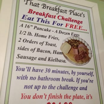 That Breakfast Place - Even an eating challenge - American Near Me - Windham, Connecticut That Breakfast Place - Even an eating challenge - American Near Me - Windham, Connecticut