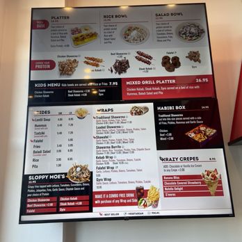 The Kebab Shack - Menu - Mediterranean Near Me - Springfield, Missouri