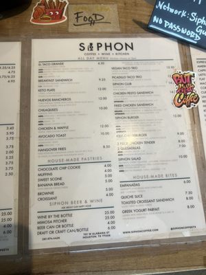 Menu photo 3 Siphon Coffee Houston, TX Menu photo 3 Siphon Coffee Houston, TX