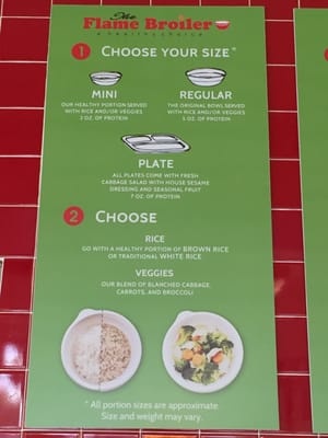 Menu photo 4 Flame Broiler Tustin, CA Menu photo 4 Flame Broiler Tustin, CA
