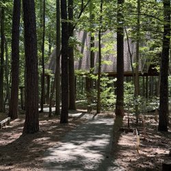 Hemlock Bluffs Nature Preserve - Covered gathering area