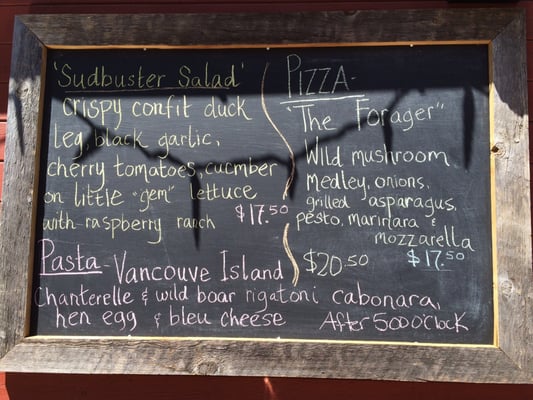 Menu photo 6 The Pony Restaurant Pemberton, BC