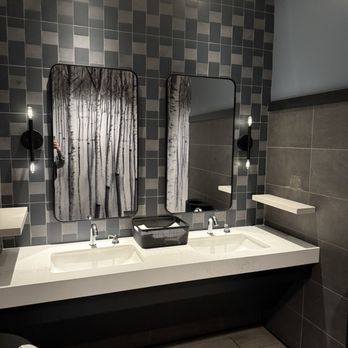 Cooper’s Hawk Winery & Restaurant - Woman's bathroom - Wine Bars Near Me - Schererville, Indiana