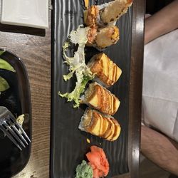 Passion Fin - Ashburn sushi platter.
