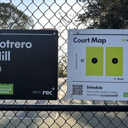 Potrero Hill Recreation Center - Reservation map