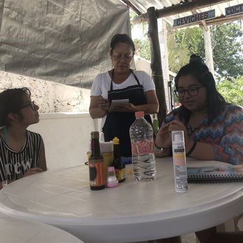 Sabores del Edén - Waitress & Chef Rosie. Let her know the Tojin or Happy Birthday family gave an excellent review. - Seafood Near Me - Bacalar, ROO Sabores del Edén - Waitress & Chef Rosie. Let her know the Tojin or Happy Birthday family gave an excellent review. - Seafood Near Me - Bacalar, ROO