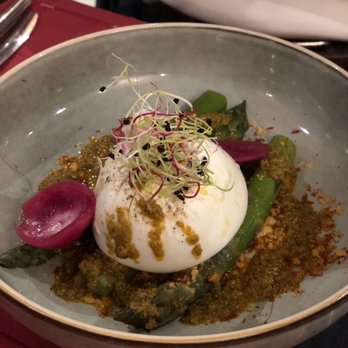Treize en Vue - Asparagus with mozzarella - Bistros Near Me - Marseille, 13
