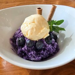 Kabuki Japanese Restaurant - Ube Shaved Ice-Valentine's Day 2026