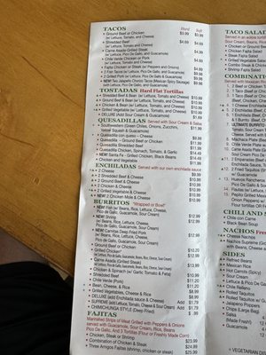 Menu photo 2 Three Amigos Stoneham, MA