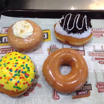 Krispy Kreme - Lemon Creme cake, Oreo, birthday batter, and classic glazed! - Donuts Near Me - Beaverton, Oregon
