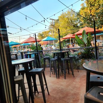 Central Taco and Tequila - Outside seating at picnic tables - Tacos Near Me - Haddon Township, New Jersey